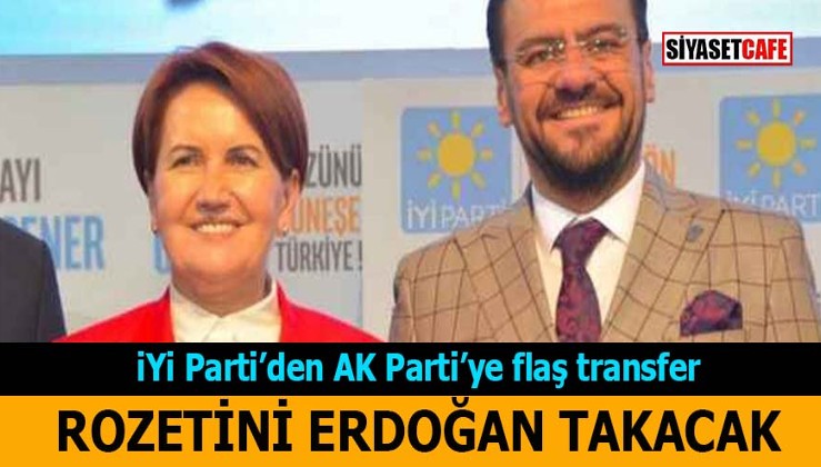 İYİ Parti'den AK Parti'ye flaş transfer: Tamer Akkal'ın rozetini Erdoğan takacak
