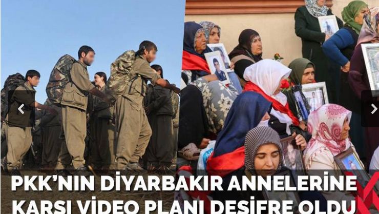 PKK’nın Diyarbakır annelerine karşı video planı deşifre oldu