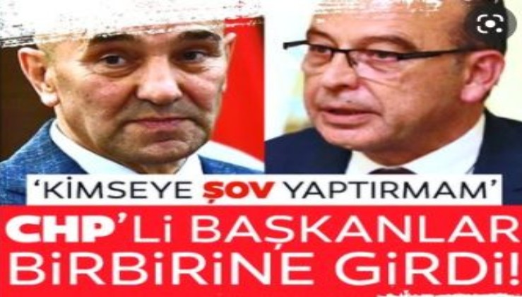 CHP'li başkanlar birbirine girdi! Çetin Akın'dan Tunç Soyer'e "Kimseye şov yaptırmam"