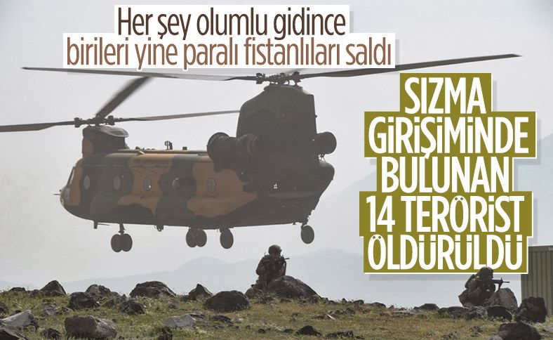 SON DAKİKA: Barış Pınarı Bölgesi'nde 14 PKK/YPG'li terörist etkisiz hale getirildi