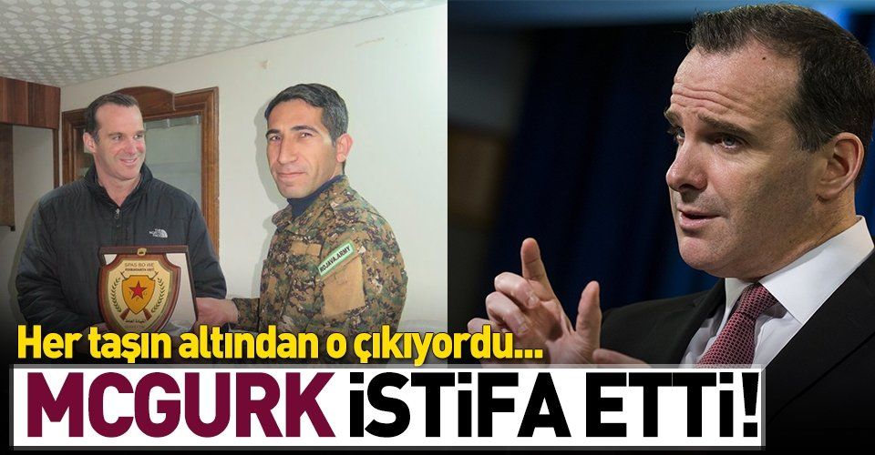 YPG'nin has adamı McGurk istifa etti