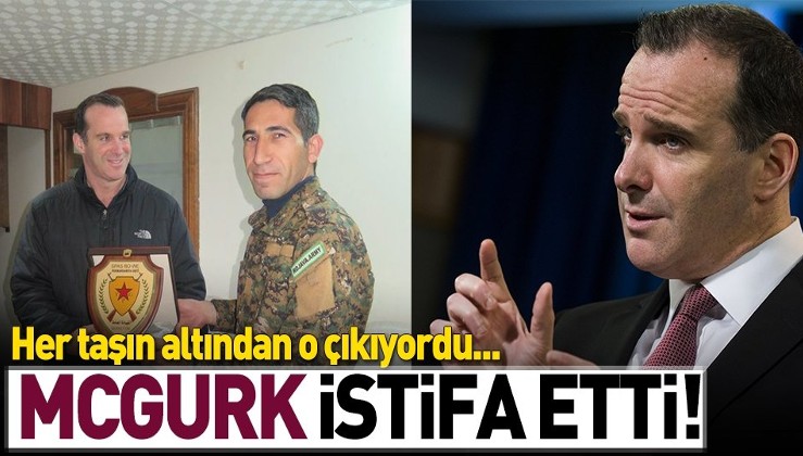 YPG'nin has adamı McGurk istifa etti
