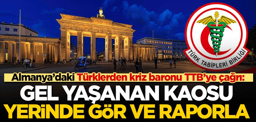 Almanya sağlık sistemindeki skandalı konuşuyor! Türklerden TTB’ye çağrı: Gel yaşanan kaosu yerinde gör ve raporla!