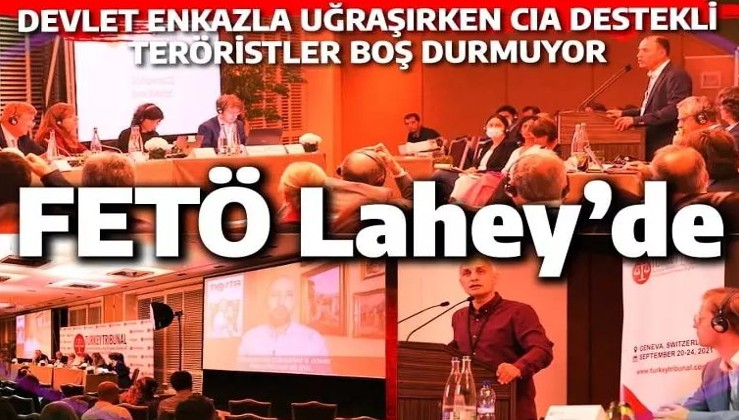 Devlet enkazla uğraşırken Fetullahçı teröristler Lahey'e gitti: Türkiye'yi yargılayın