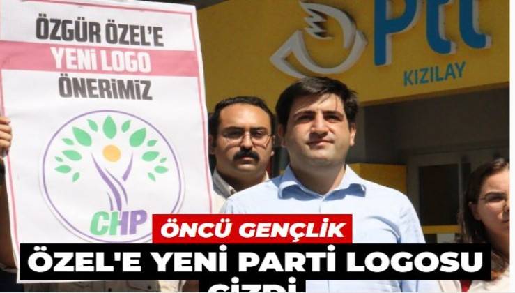 Vatan Partisi Öncü Gençlik'ten Özgür Özel'e yeni parti logosu önerisi!