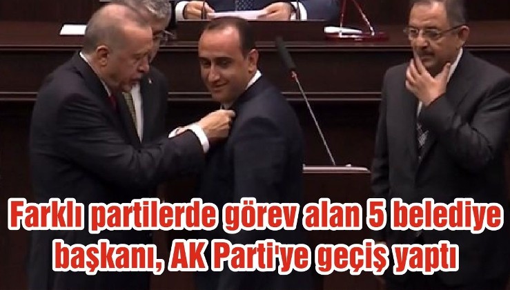 CHP ve İYİ Partili başkanlar AKP'ye geçti!