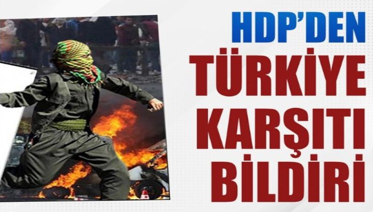 HDP Türkiye'nin operasyonlarını ''savaş suçu'' ilan etti