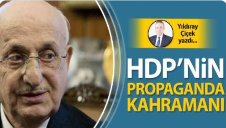 HDP'nin propaganda kahramanı
