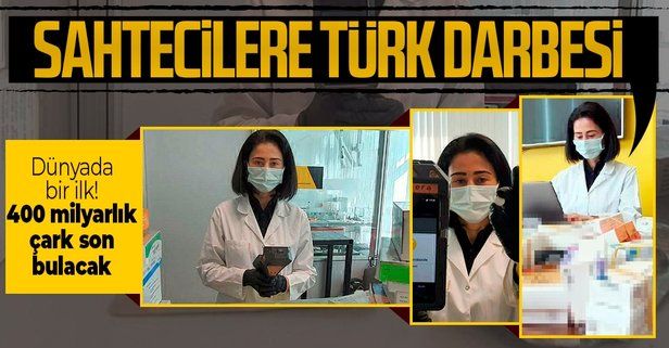 Dünyada ilk kez Türkiye'de! 400 milyar dolarlık sahte ilaç pazarına Türk kimyager darbe vuracak