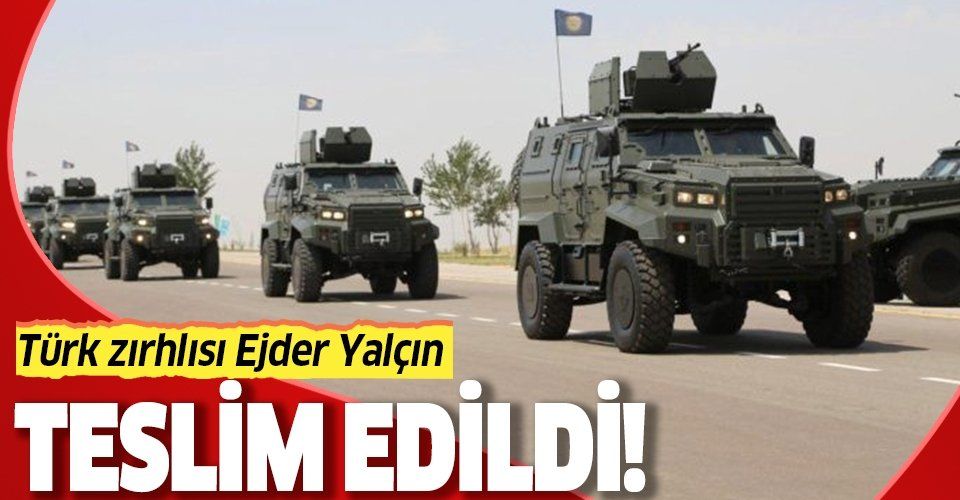Türk zırhlısı Ejder Yalçın'lar, hizmete girdi.