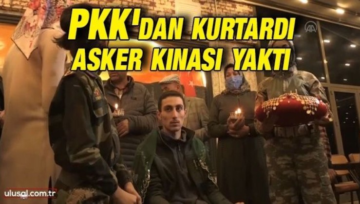 PKK'dan kurtardı asker kınası yaktı: Ayşegül Biçer oğlunu askere gönderecek