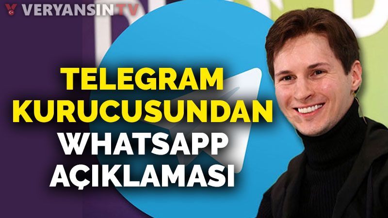 Telegram’ın kurucusundan 'Whatsapp' açıklaması