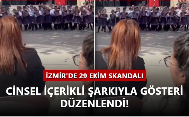 İzmir'de skandal 29 Ekim kutlaması: Cinsel içerikli şarkıyla gösteri düzenlendi! Tepki yağıyor...