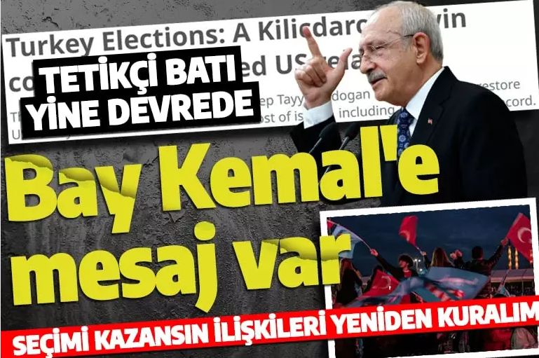 Kandil ve HDP'yi arkasına alan Kılıçdaroğlu'na ABD'den mesaj var: Kazanmasını istiyoruz