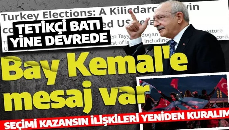 Kandil ve HDP'yi arkasına alan Kılıçdaroğlu'na ABD'den mesaj var: Kazanmasını istiyoruz