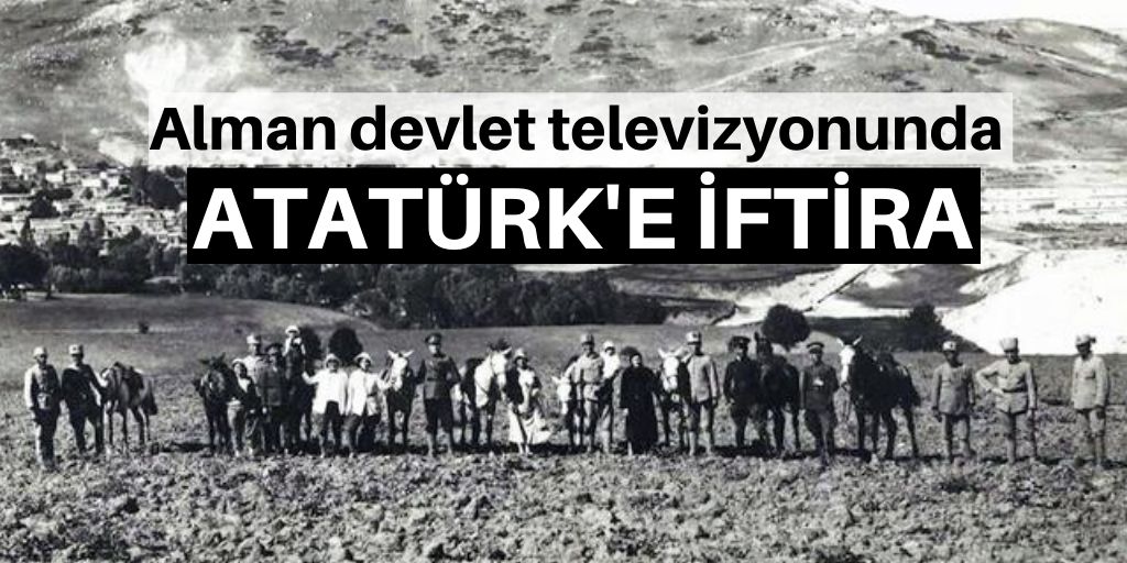Devlet televizyonunda Atatürk'e iftira