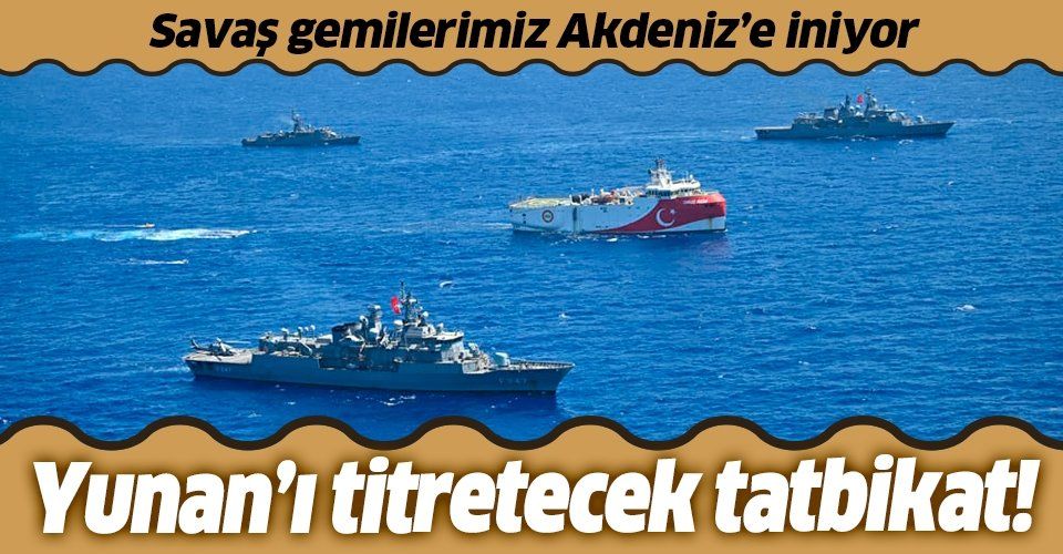 Son dakika: Yunanistan'ın NAVTEX ilanına yanıt! Türkiye Girit'in güneyinde savaş gemileriyle tatbikat yapacak