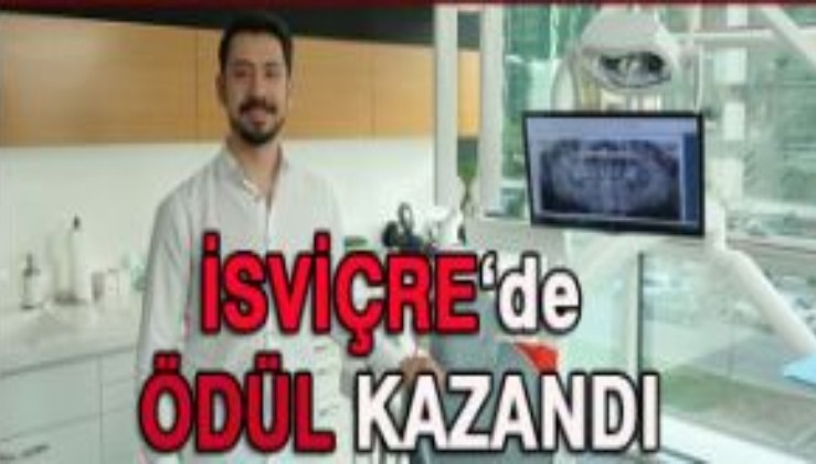 Türk bilim insanı lazerle kemik geliştiren araştırmasıyla ödül aldı