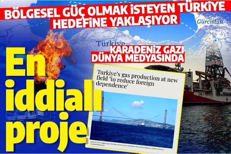 Türkiye'nin Karadeniz gazı hamlesi dünya medyasında: En iddialı enerji üretim projesi