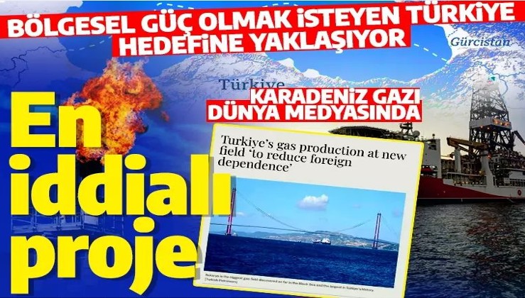 Türkiye'nin Karadeniz gazı hamlesi dünya medyasında: En iddialı enerji üretim projesi