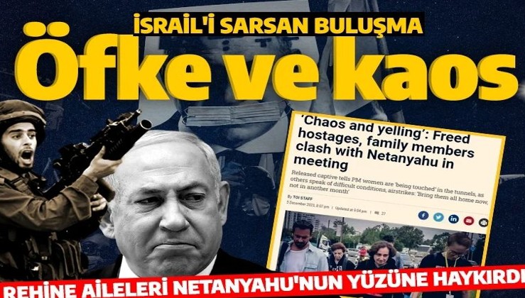 Rehine ailelerini çıldırtan sözler! İsrail'i sarsan buluşma sonrası olay yorum