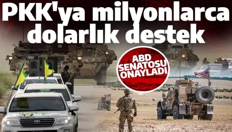 Senato onayladı! ABD'den PKK/PYD'ye milyonlarca dolarlık destek