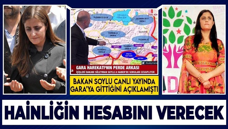 Son dakika: Gara'ya giden HDP'li Dirayet Dilan Taşdemir hakkında terör soruşturması