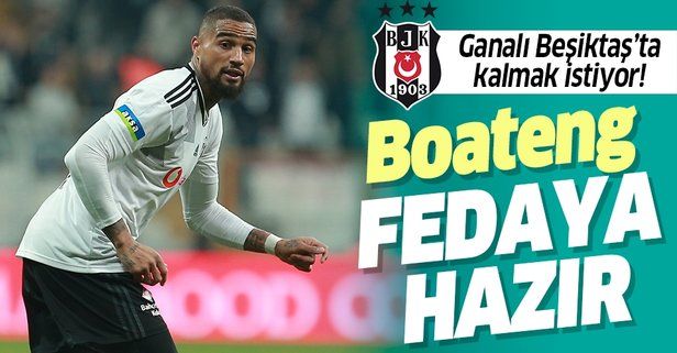Ganalı Beşiktaş'ta kalmak istiyor! Boateng fedaya hazır