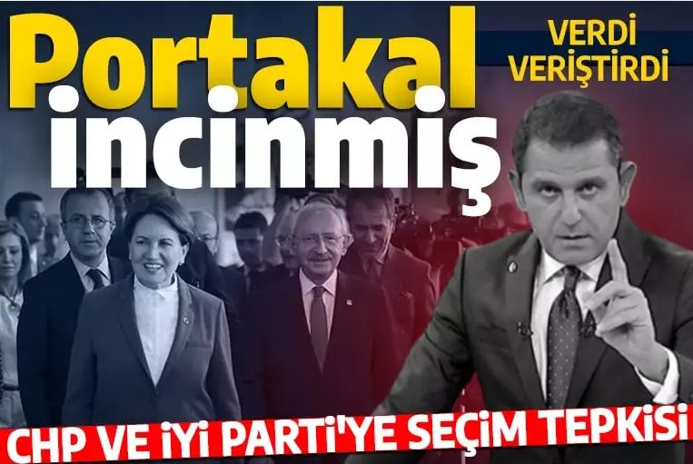 Fatih Portakal'dan CHP ve İYİ Parti'ye tepki: İyi kandırmışsınız bizi gerçekten
