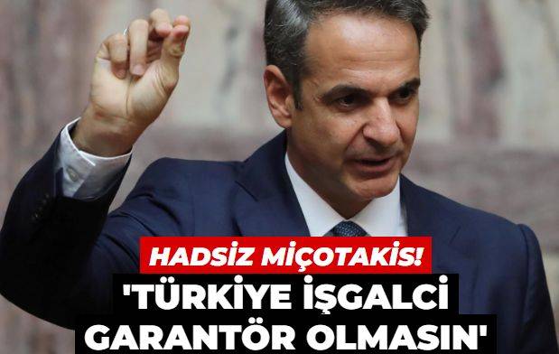Miçotakis yine Türk askerini hedef aldı yine üniter devleti savundu