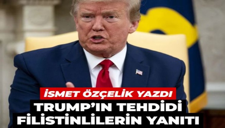 Trump’ın tehdidi Filistinlilerin yanıtı