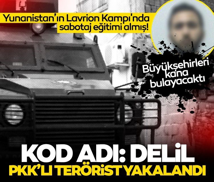 Yunanistan'da eğitim alan PKK'lı canlı bomba İstanbul'da yakalandı