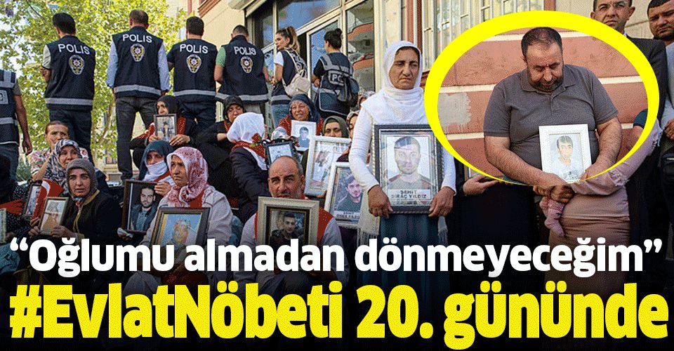 Diyarbakır'da evlat nöbeti sürüyor! "Oğlumu almadan dönmeyeceğim".