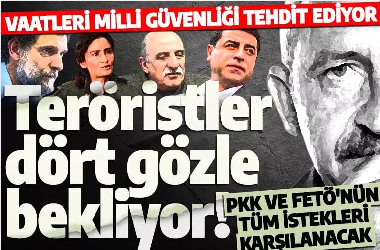 Teröristlerin gönlünü hoş tutuyor! Kılıçdaroğlu'nun vaatlerinin tamamı milli güvenlik sorunu oluşturuyor!