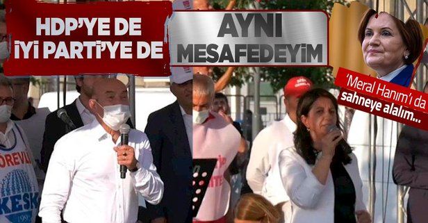 Tunç Soyer: İYİ Parti'ye de HDP'ye de aynı mesafedeyim