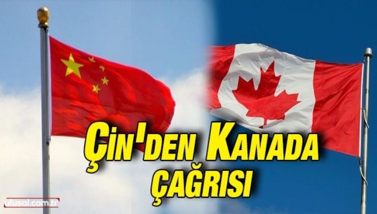 Çin Kanada'da insan hakları için çağrı yaptı