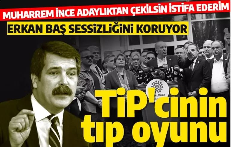 TİP Genel Başkanı Erkan Baş'tan 'U dönüşü'