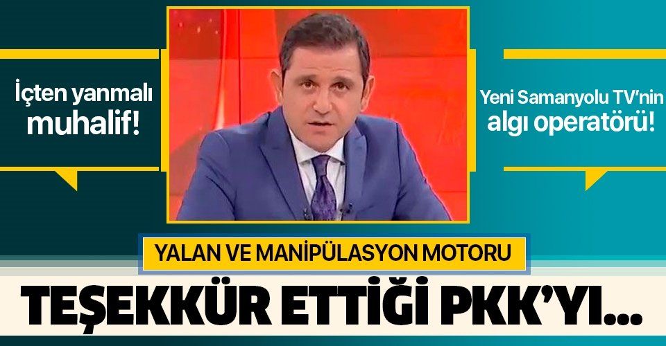 Fatih Portakal'a sert tepki: "Bıraksanız teşekkür ettiği PKK'yı...".