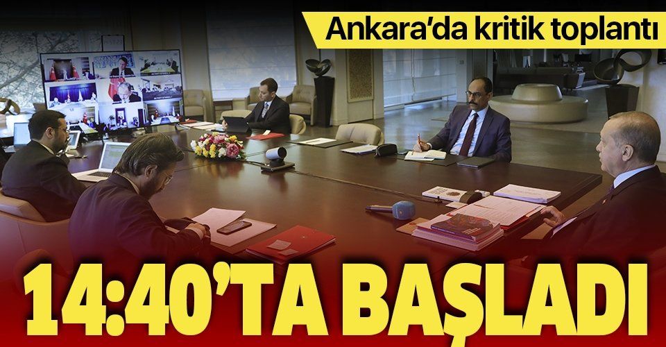 Son dakika: AK Parti MYK Erdoğan liderliğinde toplandı