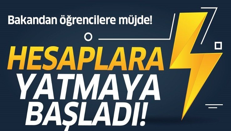 Son dakika: Gençlik ve Spor Bakanı Kasapoğlu duyurdu: Öğrencilerin Nisan ayı burs ve kredileri yatırılmaya başlandı!