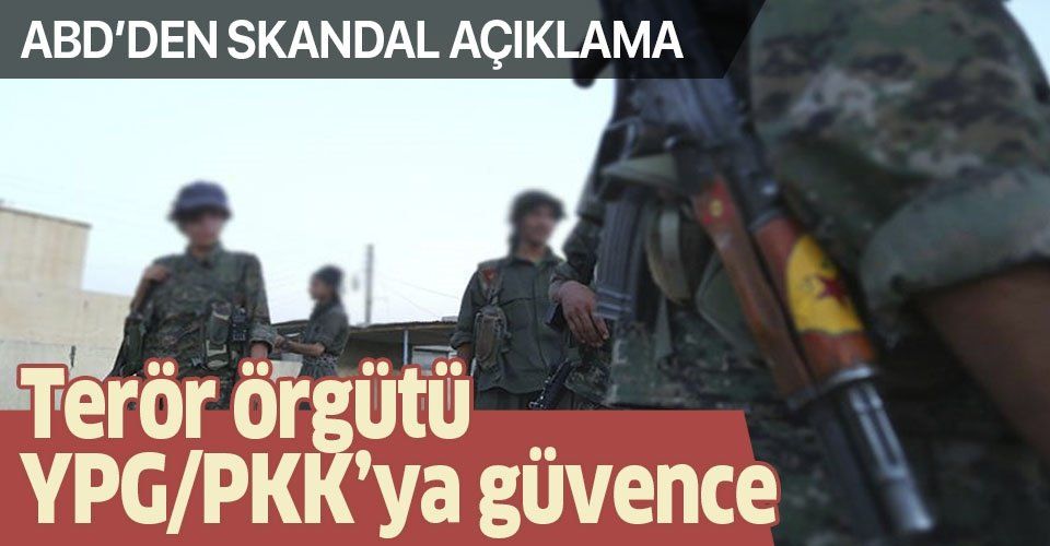 ABD’den skandal açıklama! Terör örgütü YPG/PKK’ya güvence.