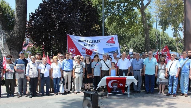 Emekli subaylar Beşiktaş’tan seslendi: Askeri okullar açılsın