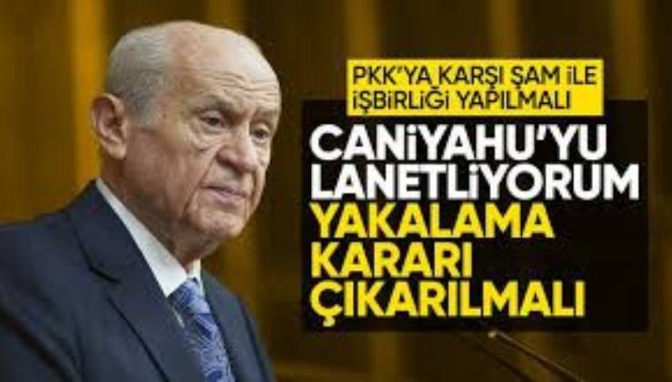 PKK'nın Suriye'deki 'sözde seçimine' Bahçeli'den 'Şam' yanıtı: Şam ile işbirliği kurulmalı, terör örgütünün kökü kurutulmalıdır