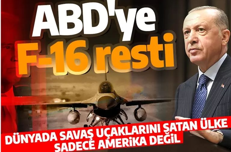 Cumhurbaşkanı Erdoğan: Dünyada savaş uçaklarını satan ülke sadece Amerika değil