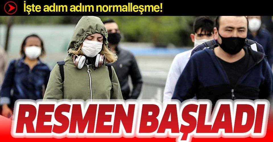 Türkiye koronavirüsle mücadeleden başarılı çıktı! İşte adım adım normalleşme!