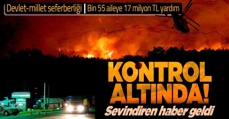 Antalya yangınları kontrol altına alındı