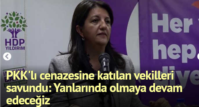 HDP’li Buldan, PKK’lı cenazesine katılan vekilleri savundu: Bu bizim geleneğimizde var!