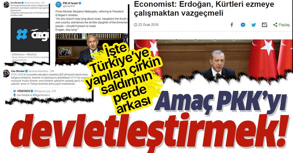 İşte "Erdoğan Kürtleri katlediyor" kara propagandasının perde arkası ve gerçekler!
