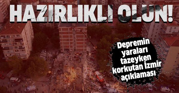 Depremin yaraları tazeyken korkutan İzmir açıklaması: Hazırlıklı olun!