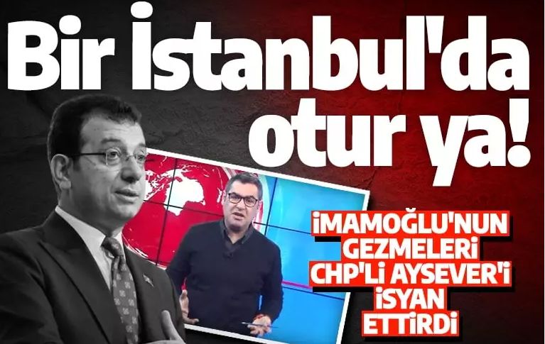 Enver Aysever isyanlarda: Bir İstanbul'da otur ya